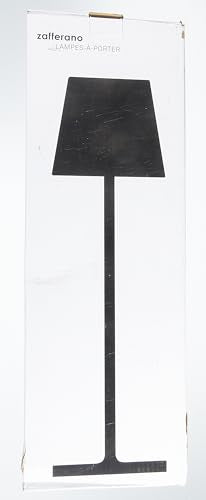 Zafferano Poldina lampada LED alluminio salvia con diffusore policarbonato e controllo touch