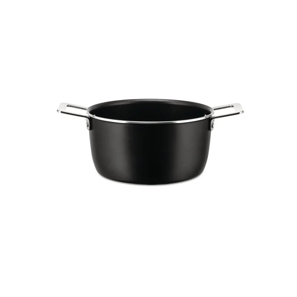 Alessi — Pots&Pans AJM101/20 | Antihaftbeschichtete Aluminium-Stielkasserolle Ø20 — Alessi