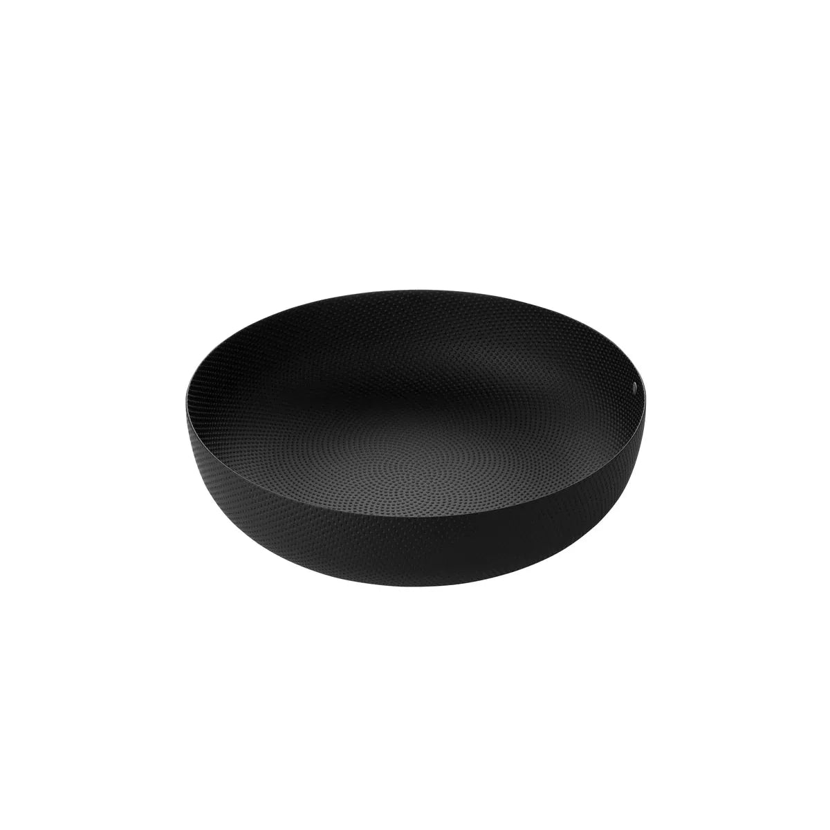Alessi — JM17/29 BT | Cestino rotondo nero Jasper Morrison