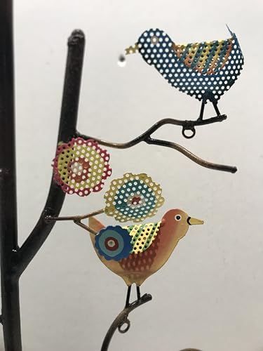 Il mio negozio Portagioie Albero e Uccelli con uccelli colorati - modello 305