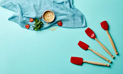 Le Creuset Spatola in silicone resistente al calore, testa speciale per pentole e padelle