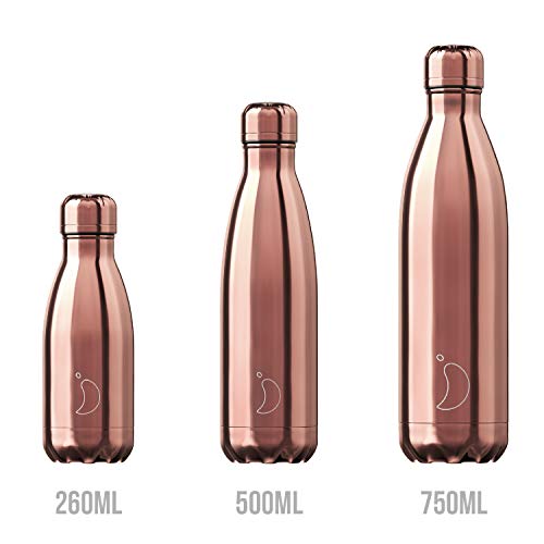 Chilly's bottiglia termica acciaio inossidabile 260/1800ml colore argento