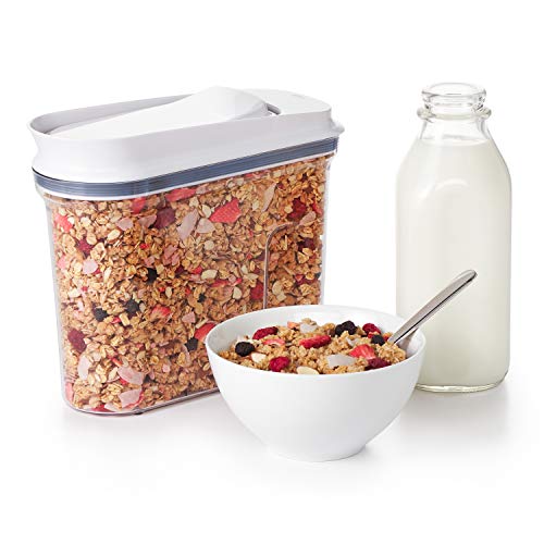 OXO Contenitore Alimentare Ermetico in plastica trasparente con coperchio a pressione