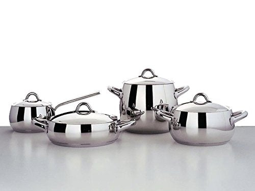 Alessi coperchio Mami in acciaio inossidabile lucido, diametro 16 cm