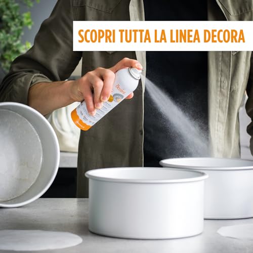 Decora teglia professionale rettangolare alluminio anodizzato 20x30x7,5 cm