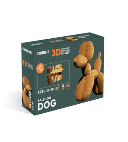 Cartonic Puzzle 3D in Cartone - Scultura ecologica in cartone pretagliato