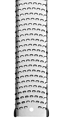 Microplane Zester grattugia in acciaio inossidabile con manico ergonomico e cover protettiva