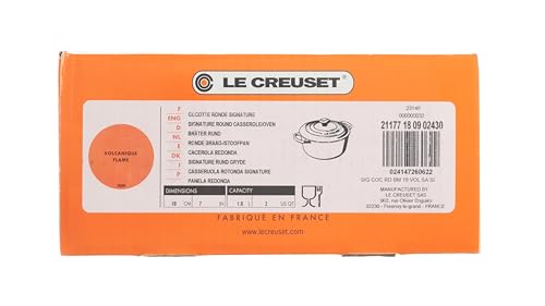 Le Creuset Cocotte rotonda Evolution in ghisa colore rosso - Stilmobili