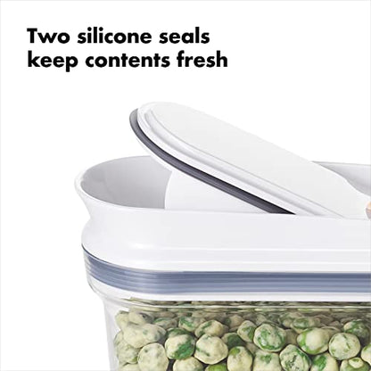 OXO Contenitore Alimentare Ermetico in plastica trasparente con coperchio a pressione
