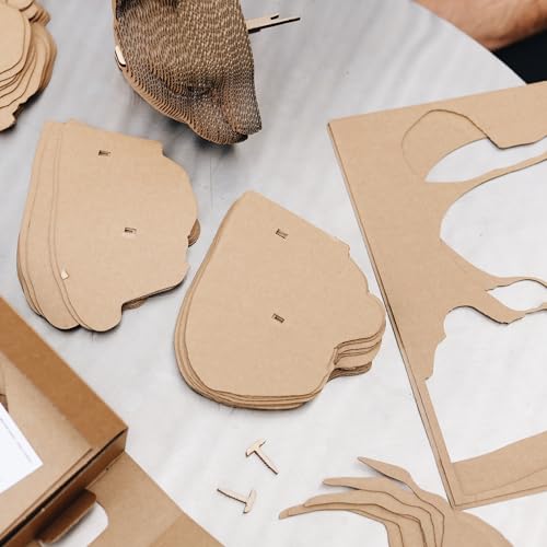 Cartonic Puzzle 3D in Cartone - Scultura ecologica in cartone pretagliato