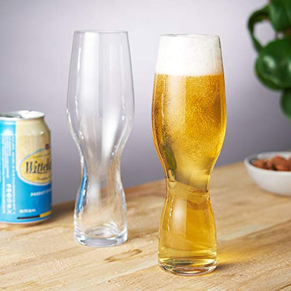 Nachtmann Set 3 Bicchieri Birra in Cristallo forma tulipano incolore