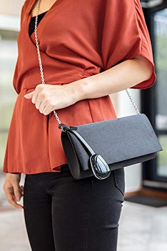 XD Design Elle Protection Charm Anti Aggressione Nero con allarme SOS e app