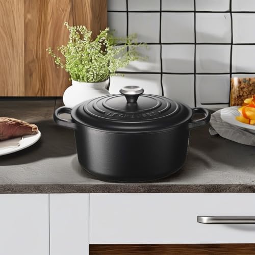 Le Creuset Cocotte rotonda Evolution in ghisa colore rosso - Stilmobili