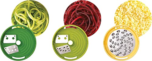 Joseph Joseph Spiralizzatore autocontenuto per verdure - design compatto e innovativo