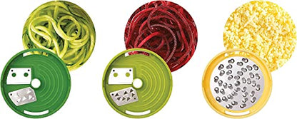Joseph Joseph Spiralizzatore autocontenuto per verdure - design compatto e innovativo