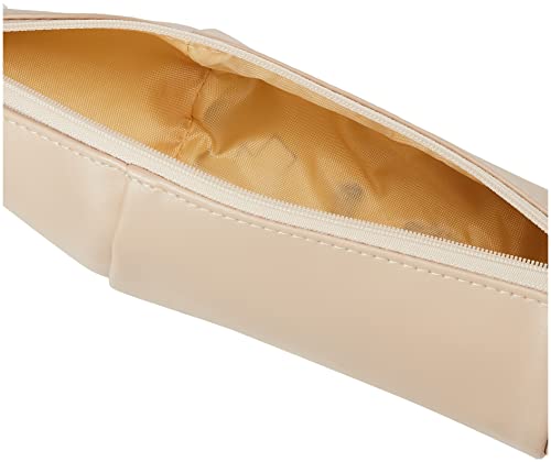 Marushin astuccio penne matite Maionese pelle sintetica con ricamo patch
