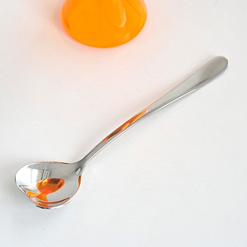 Alessi Big Love set coppa gelato e cucchiaino acciaio inossidabile rosa design Miriam Mirri