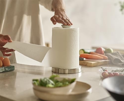 Joseph Joseph Portarotolo da Cucina con sistema di blocco e base anti-scivolo