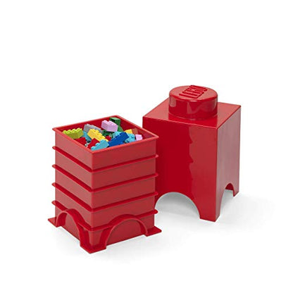 Lego Mattoncino contenitore PP nero impilabile Room Copenhagen