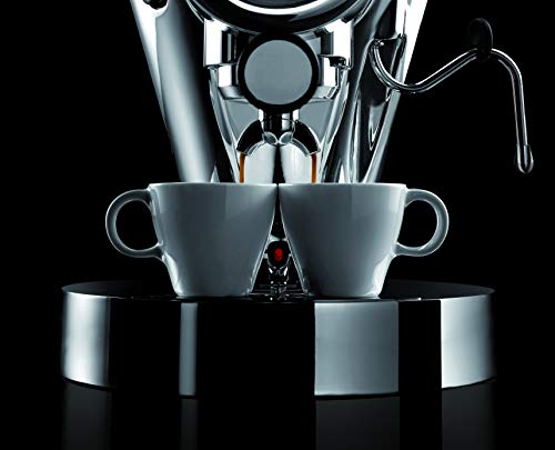 Bugatti Diva Evolution macchina espresso nero opaco alluminio acciaio inox