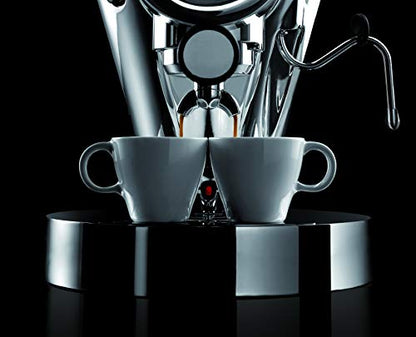 Bugatti Diva Evolution macchina espresso nero opaco alluminio acciaio inox
