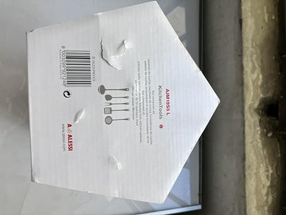 Alessi servizio di posate da cucina acciaio inossidabile cucchiaio forchettone mestolo paletta schiumaiola design Jasper