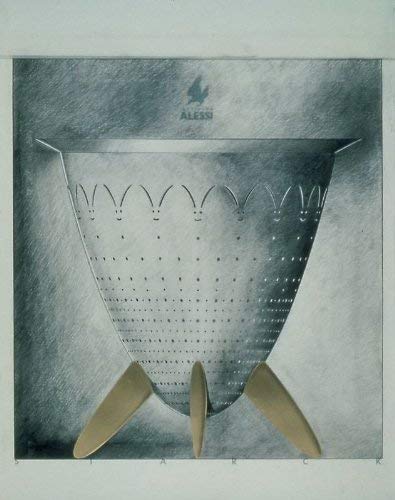 Alessi Scolatoio Officina acciaio inossidabile satinato design Philippe Starck