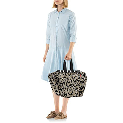 Reisenthel Borsa Shopper 30L rosso con manici imbottiti e aggancio carrello