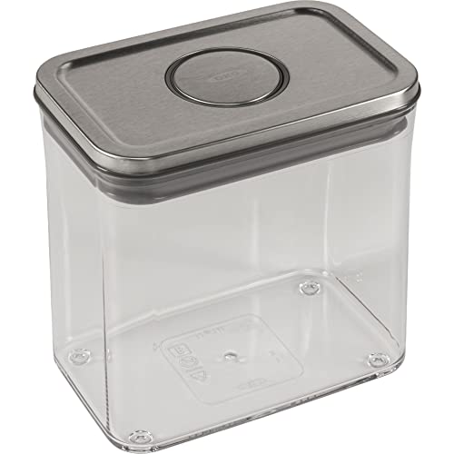 OXO Contenitore Alimentare ermetico in plastica trasparente, design contemporaneo per cucina