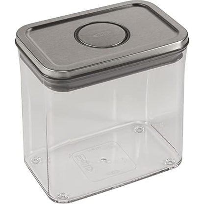 OXO Contenitore Alimentare ermetico in plastica trasparente, design contemporaneo per cucina