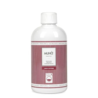Muhà Profuma Bucato Lavatrice 100ml Lino e Cotone - Fragranza concentrata