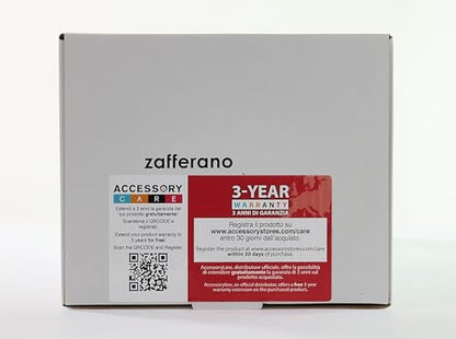 Zafferano Poldina Pro lampada da tavolo 38cm alluminio bianco con diffusore policarbonato