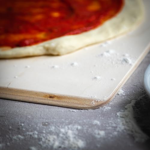 Küchenprofi pala per pizza in legno massello naturale 44,9 x 29 cm