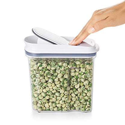OXO Contenitore Alimentare Ermetico in plastica trasparente con coperchio a pressione