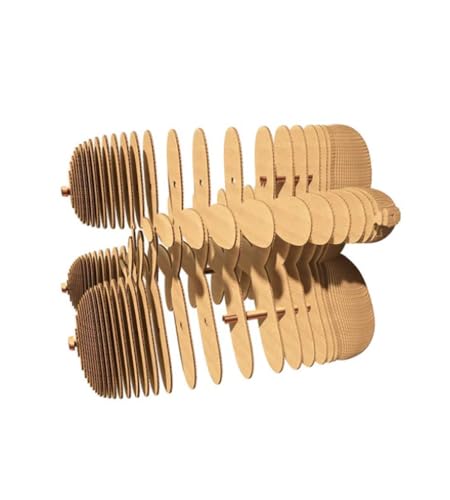 Cartonic Puzzle 3D in Cartone - Scultura ecologica in cartone pretagliato