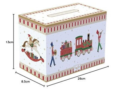 Easy Life piccolo treno decorativo porcellana multicolore Polar Express 25,5x8x12,5 cm