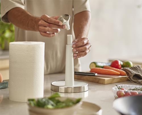Joseph Joseph Portarotolo da Cucina con sistema di blocco e base anti-scivolo