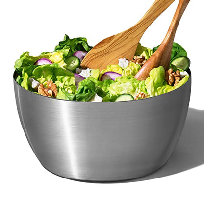 OXO centrifuga per insalata acciaio inox con base antiscivolo