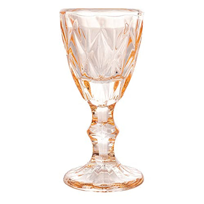 Villa d'Este Home Tivoli Set 6 Liquorini 45ml Provence vetro viola superficie lavorata