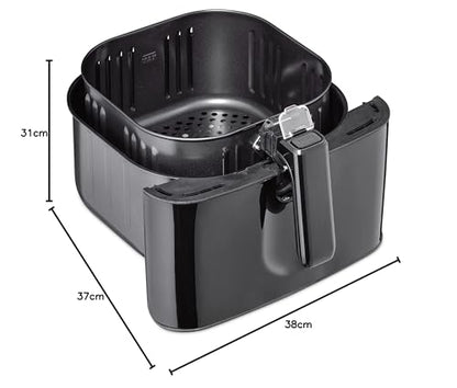 Caso Air Fryer 600 XL 3180W nero - friggitrice ad aria calda design tedesco