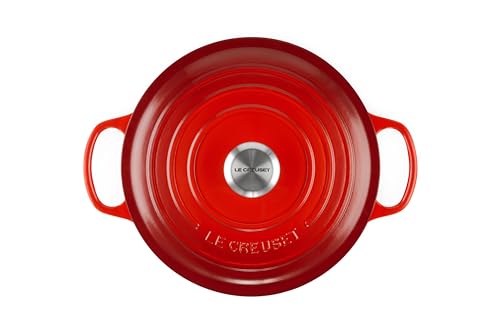Le Creuset Cocotte rotonda Evolution in ghisa colore rosso - Stilmobili