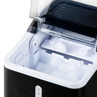 Domo Ice Cube Maker DO9220IB - macchina ghiaccio automatica colore nero