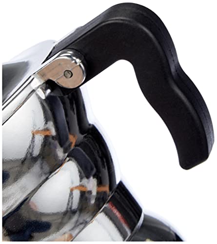 Alessi Moka Caffettiera Espresso fusione alluminio nero design Mendini