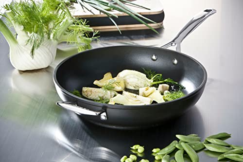 Le Creuset Padella Alta antiaderente in alluminio con manico rivettato