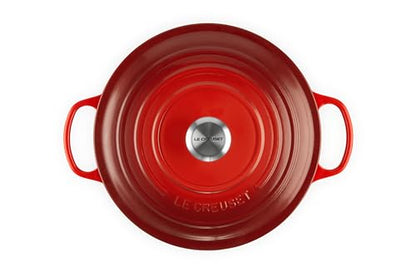 Le Creuset Cocotte rotonda Evolution in ghisa colore rosso - Stilmobili