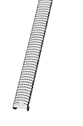 Microplane Zester grattugia in acciaio inossidabile con manico ergonomico e cover protettiva