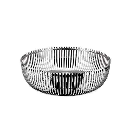 Alessi Cestino Portaoggetti PCH02 acciaio inossidabile 23 cm design Pierre Chapin