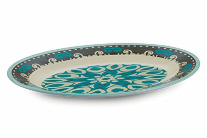 Villa D'Este Home Tivoli Set 6 piatti Cala Jonda in melammina resistente antiurto