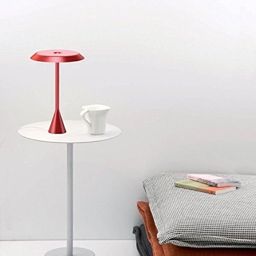 Nemo Panama Euga Design lampada da tavolo alluminio verde H45 - Stilmobili