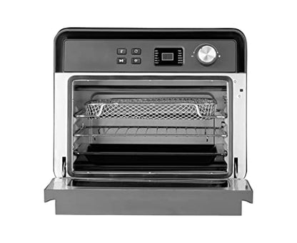 Caso AirFry Chef 1700 friggitrice ad aria 22 litri colore nero, design tedesco moderno